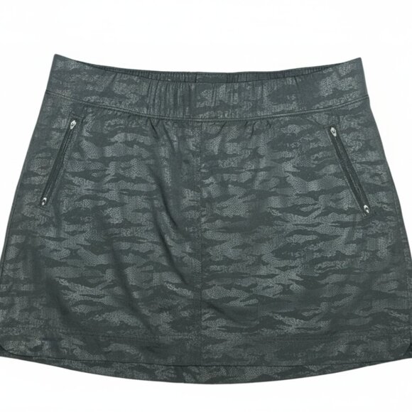 Orvis Embossed Performance Skort — Built‑In Shorts, Zip Pockets, Active / Travel - Picture 1 of 8